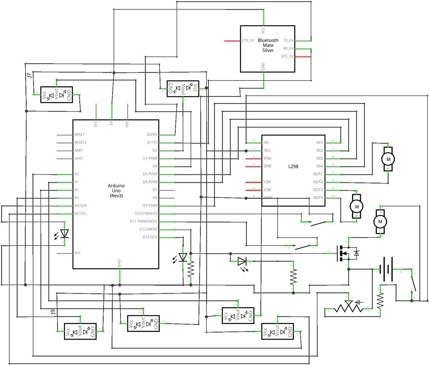 vacuum robot final milestone schematic Andrew Bernas